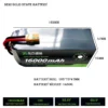 16000mAh drone battery