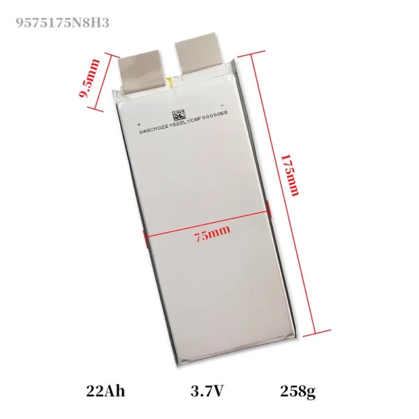 Semi solid state cell