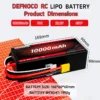 fpv battery 拷贝 10000mAh lipo battery