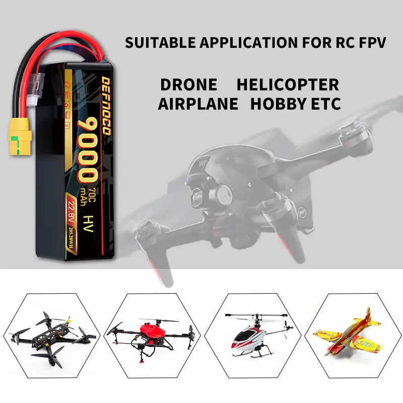 HV drone battery