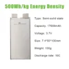 500wh/kg drone battery